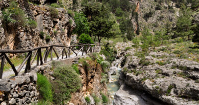 lees alles over De indrukwekkende Samariakloof – de langste kloof van Europa