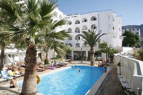 Boek je vakantie goedkoop naar Hotel Glaros Beach in Chersonissos voor je zonvakantie naar Kreta