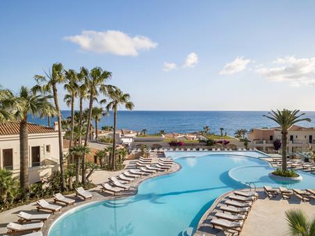 Boek je vakantie goedkoop naar Hotel Grecotel Marine Palace & Aquapark in Panormo voor je zonvakantie naar Kreta