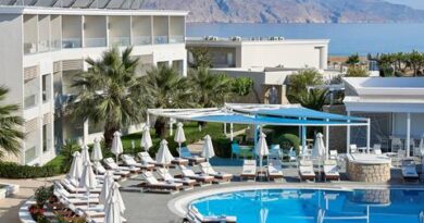 Boek je vakantie goedkoop naar Hotel Mythos Palace in Georgioupolis voor je zonvakantie naar Kreta