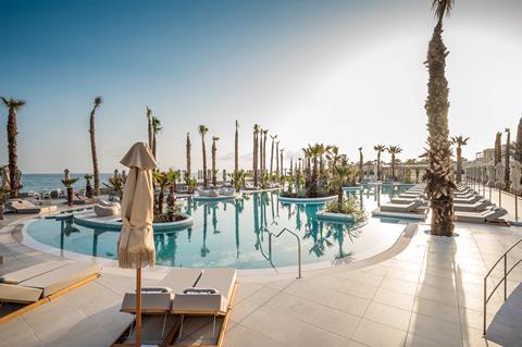 Boek je vakantie goedkoop naar Hotel Stella Blue Seaside Resort in Analipsi voor je zonvakantie naar Kreta
